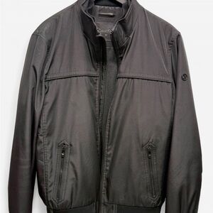 Calvin Klein Men's Black Windbreaker Jacket